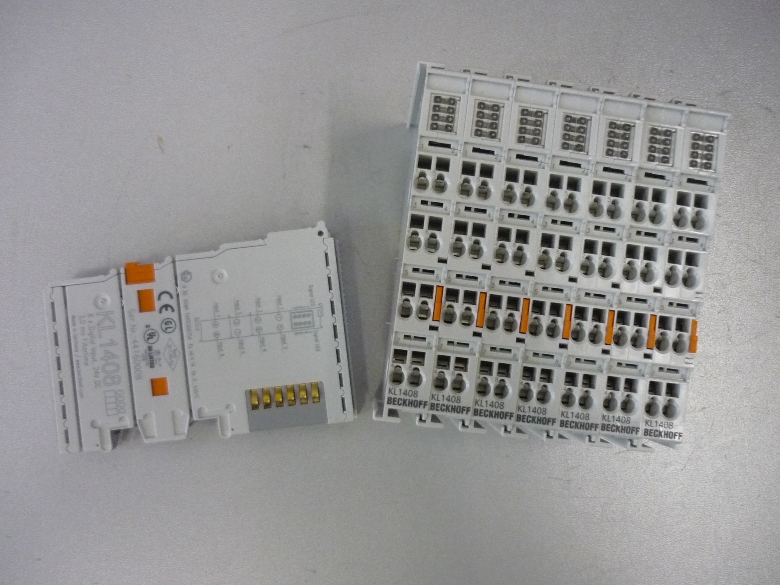 Клемма магистральная 8 digital 24V DC 3,0 ms KL1408 119430 BECKHOFF
