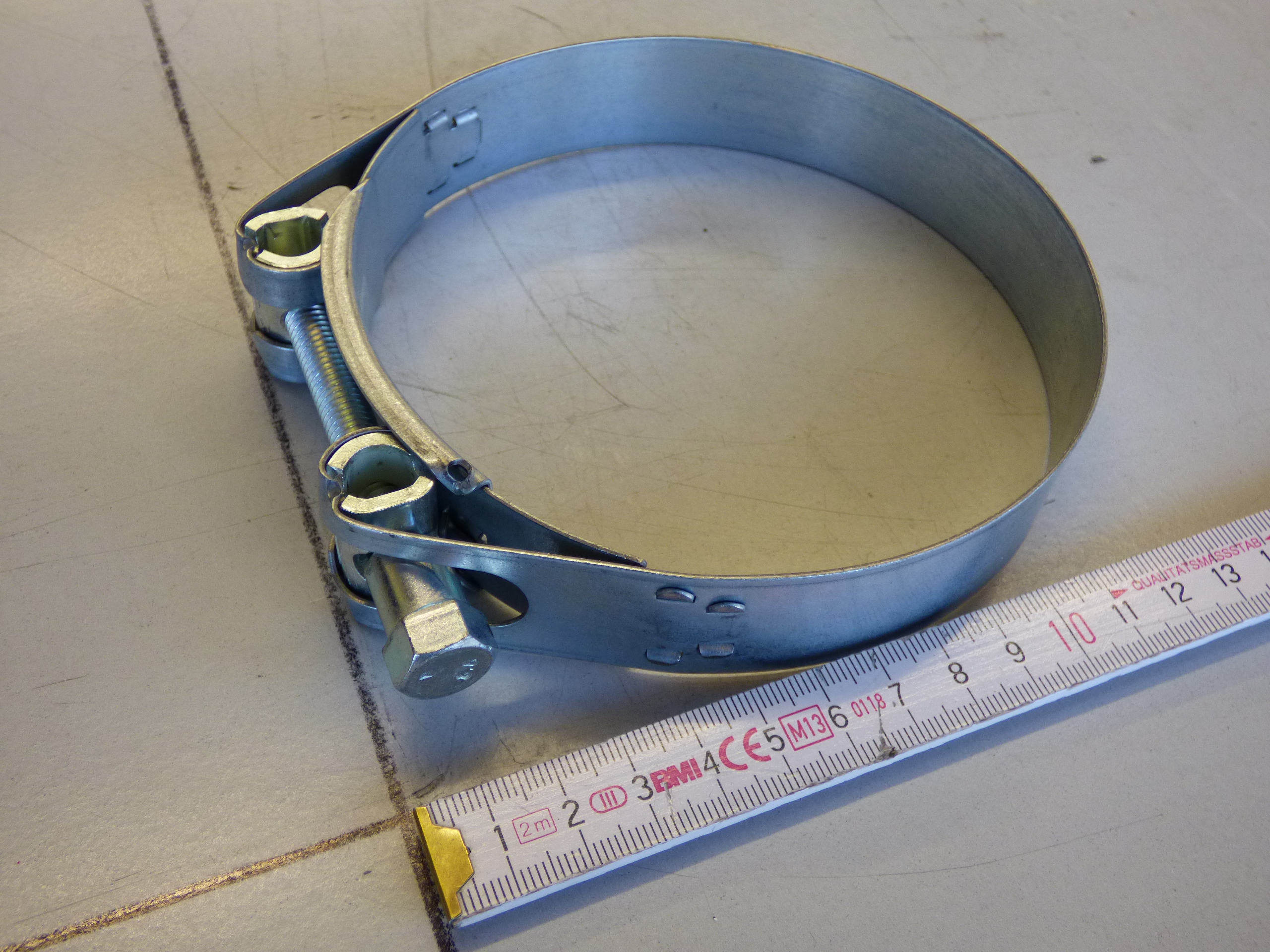 Хомут силовой 112-121 мм NORMACLAMP® GBS M 112-121/25 SK.