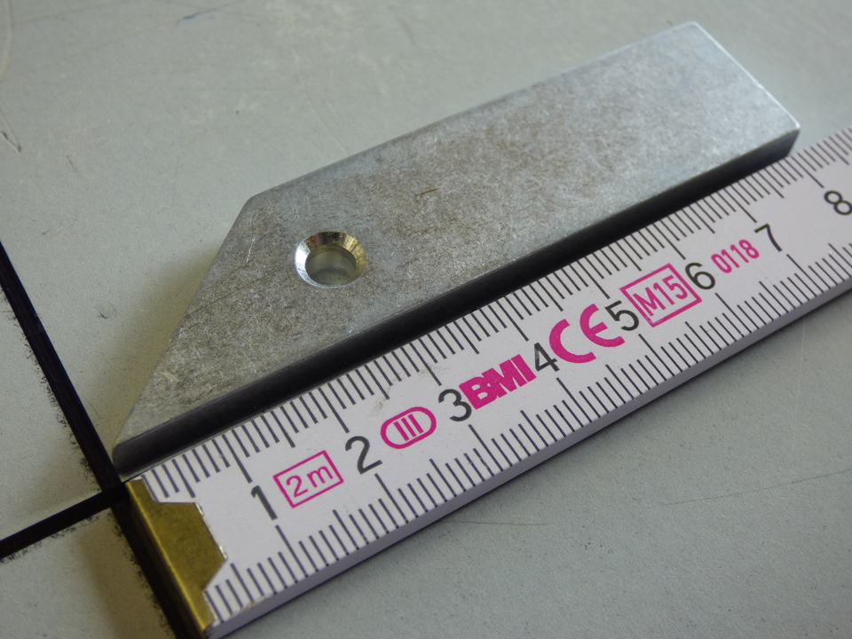 Пластина ограничивающая для опоры (100.218) для Compact / Anschlagplatte