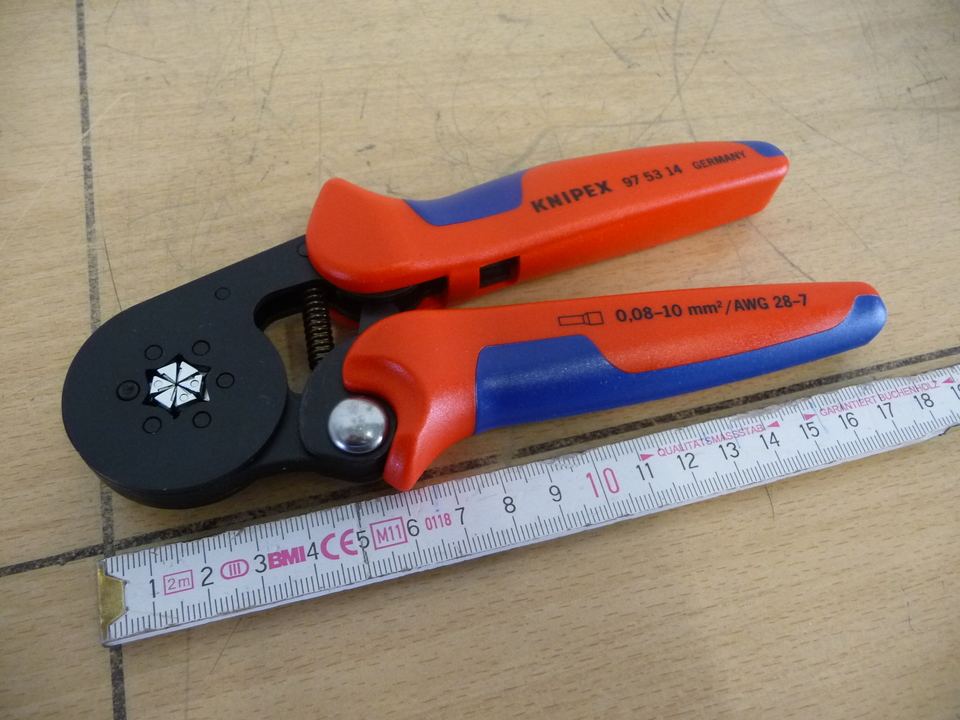 Пресс-клещи Knipex 975314 0,08-6mm2/AWC 28 10