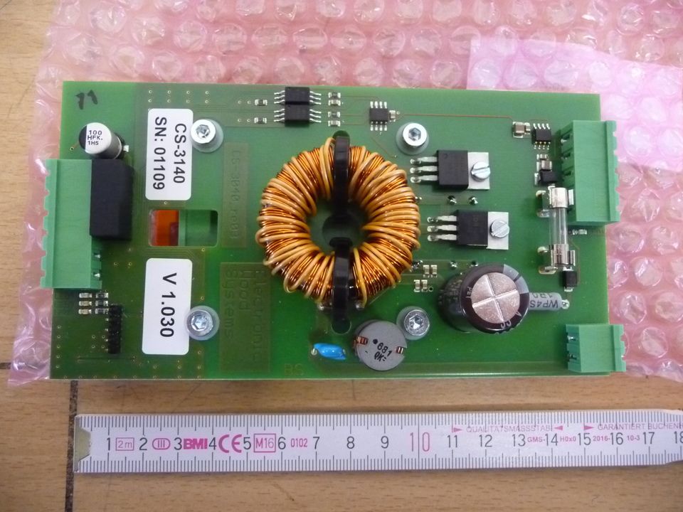 Плата усилитель излучателя EWS CS-3140 sn 00767 V 1.030