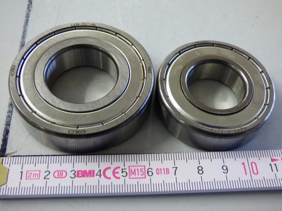 Комплект подшипников электродвигателя вентилятора 404265.0 Kaeser