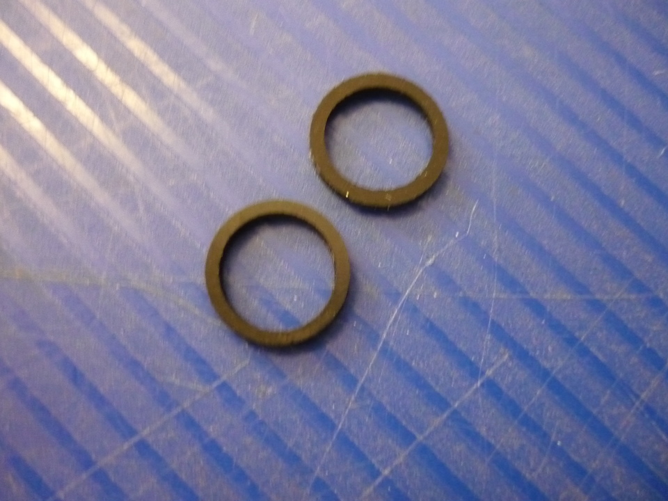 КОЛЬЦО изготовление по чертежу, материал FKM 75 Ø10 x Ø12,4 x 1,7