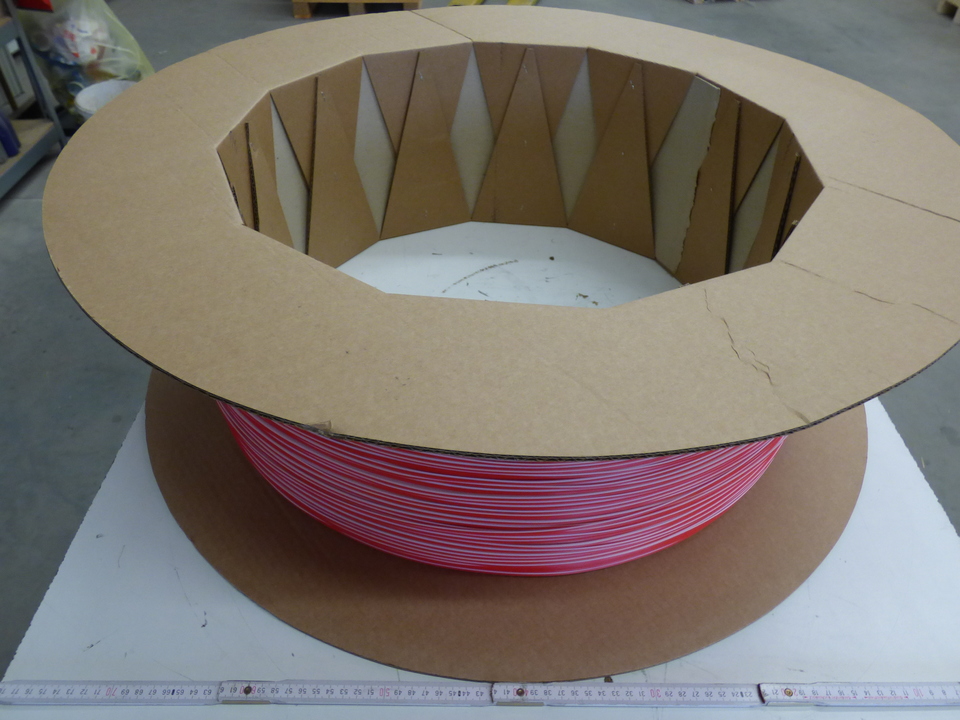 Пластиковый замок для ламината Keder Links Rot VP3500M/ROL