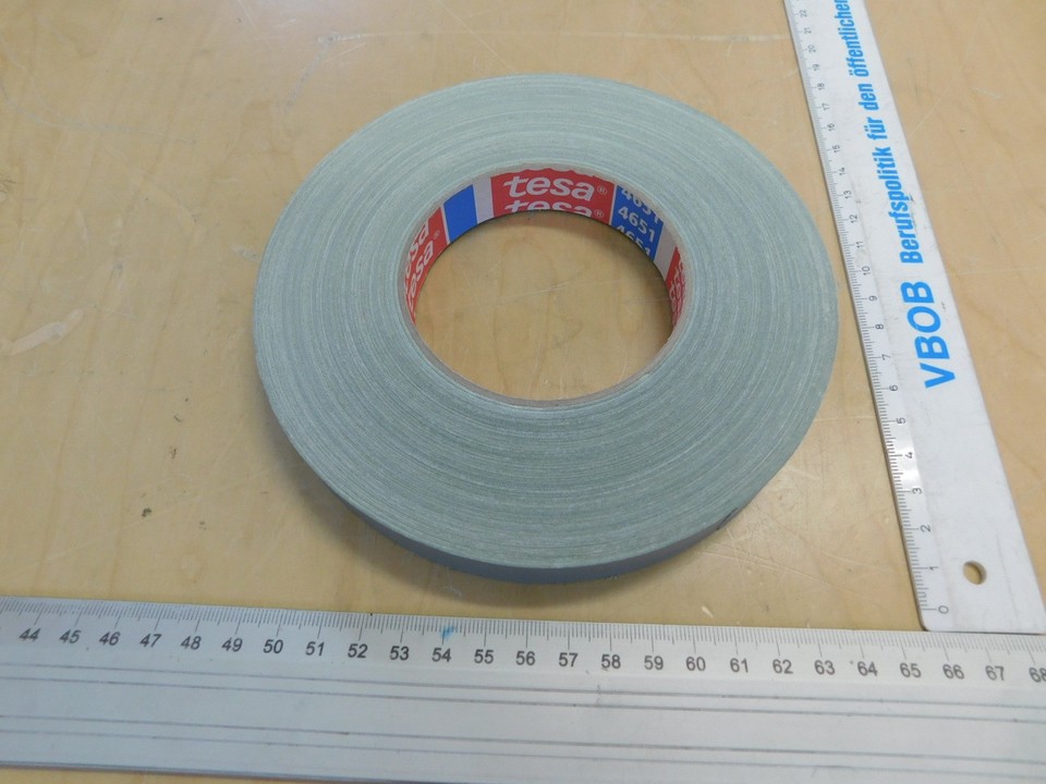 Лента Tesa 4651 19mmx50m серая