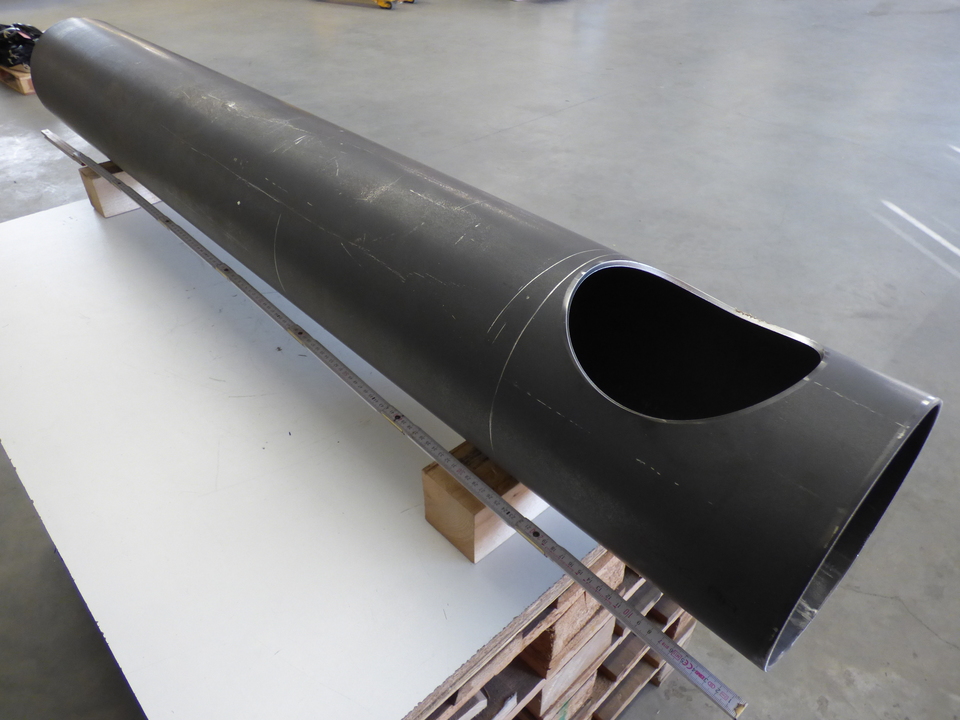 Корпус верхней горелки для сушилки 3.