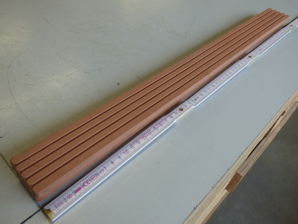 Накладки 500x50x25 коричневые ca. 65 Shore