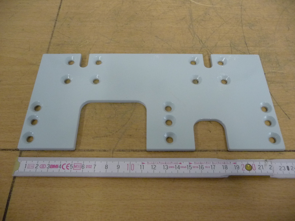 Накидная плата -кронштейн L: 238 mm B: 110 mm H: 5 mm 592-79-308 Wächter для AMAC-17015-1 Verpackung (Linie 1) 592-79-000 Lascheneinschlag