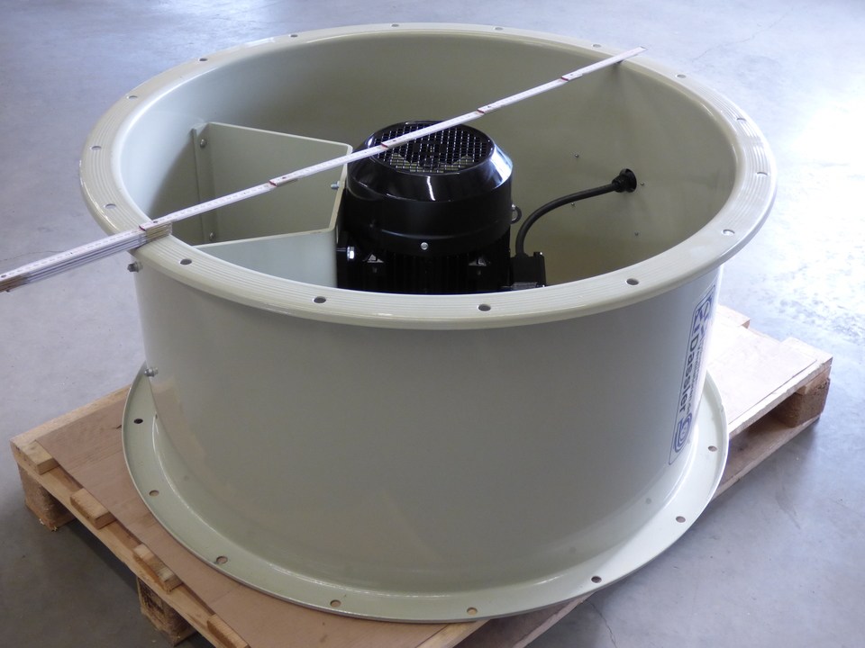 Вентилятор HCT-90-6T-4-AL IE3 970 U/min, 3,0 kW, 400V 50Hz