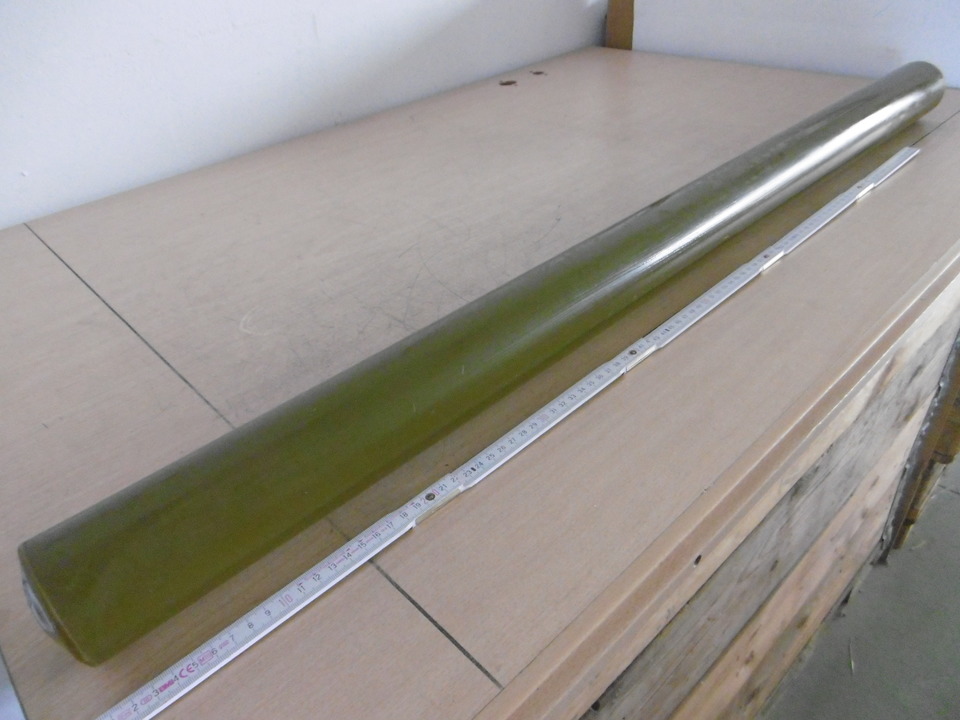 Полиуретан d=70 PU красный в стержне