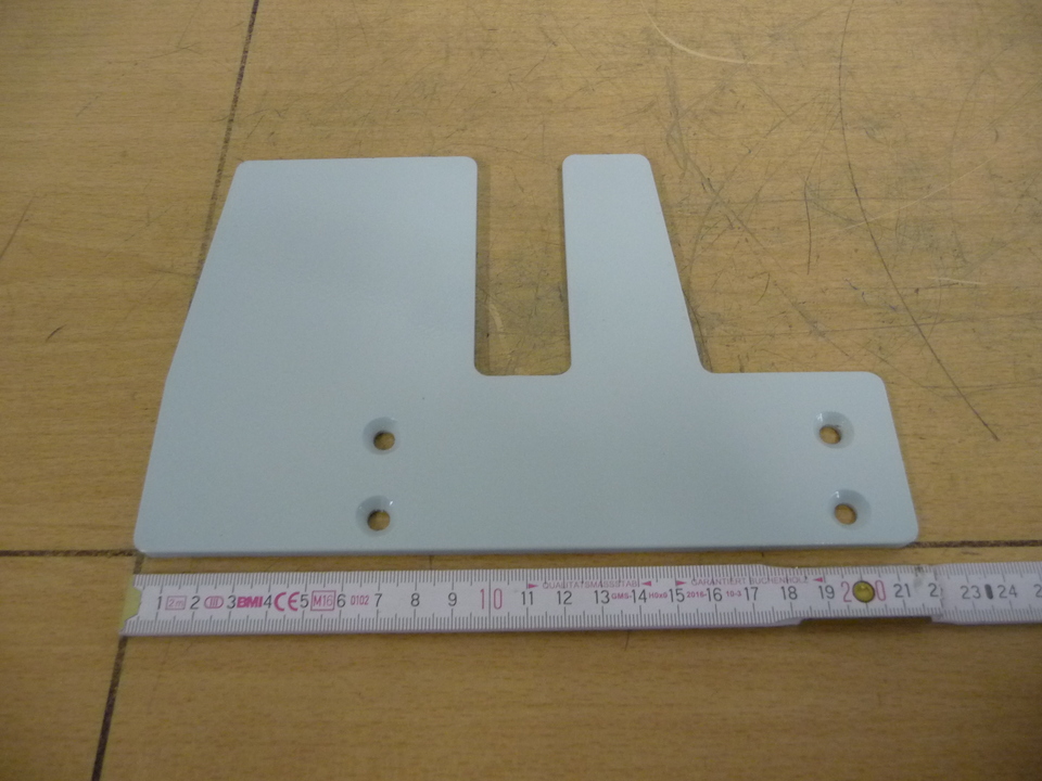 Прижимная лапка L: 220 mm B: 145 mm H: 5 mm 592-79-322 для Wächter AMAC-17015-1 Verpackung (Linie 1) 592-79-000 Lascheneinschlag